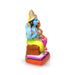 Lakshmi Narayana Idol Clay Golu Bommai - 9.5 X 5 Inches | Giri Golu Doll/ Navaratri Golu Bomma/ Gombe/ Bommai - Clay Kolu Bommai