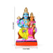 Lakshmi Narayana Idol Clay Golu Bommai - 9.5 X 5 Inches | Giri Golu Doll/ Navaratri Golu Bomma/ Gombe/ Bommai - Clay Kolu Bommai