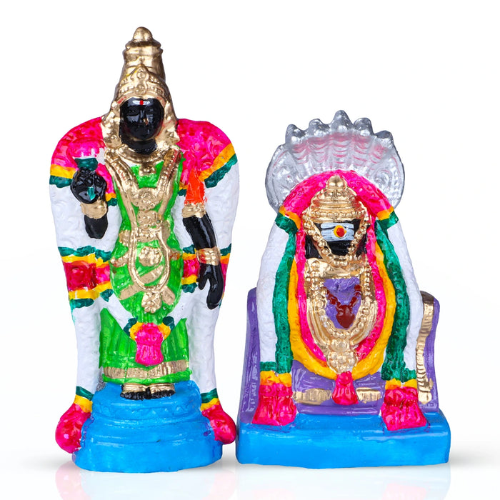 Beautiful Navaratri Golu used in festive dussehra bommala koluvu and golu idols celebrations