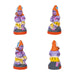 Arupadai Veedu Murugan Statue Clay Golu Bommai Set - 8 x 7 Inches | Giri Golu Doll/Navaratri Golu Bommai/Gombe - Clay Kolu Bommai