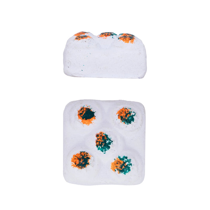 Marriage Clay Golu Bommai Set - 7 X 2.5 Inches | Giri Golu Doll/ Navaratri Golu Bomma/ Gombe/ Bommai - Clay Kolu Bommai