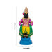 Vitthal Rakhumai Murti Clay Golu Bommai Pair - 8 X 3 Inches | Giri Golu Doll/ Navaratri Golu Bomma/Gombe/Bommai - Clay Kolu Bommai