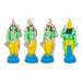 Rama Idol Clay Golu Bommai Set - 9 X 3.5 Inches | Giri Golu Doll/ Navaratri Golu Bomma/ Gombe/ Bommai - Clay Kolu Bommai