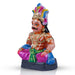 Maya Bazar Clay Golu Bommai Set - 10 x 6.5 Inches | Giri Golu Doll/ Navaratri Golu Bomma/ Gombe/ Bommai - Clay Kolu Bommai