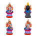 Ashtalakshmi Idol Clay Golu Bommai Set - 6 X 5.5 Inches | Giri Golu Doll/ Navaratri Golu Bommai/ Gombe - Clay Kolu Bommai
