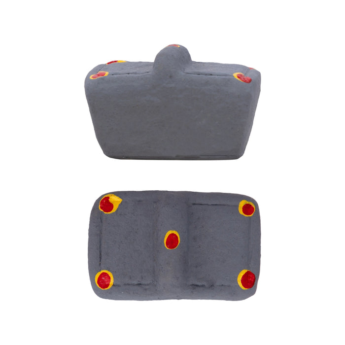 Marriage With Mandapam Clay Golu Bommai Set - 12 X 10.5 Inches | Giri Golu Doll/ Navaratri Golu Bommai/ Gombe - Clay Kolu Bommai