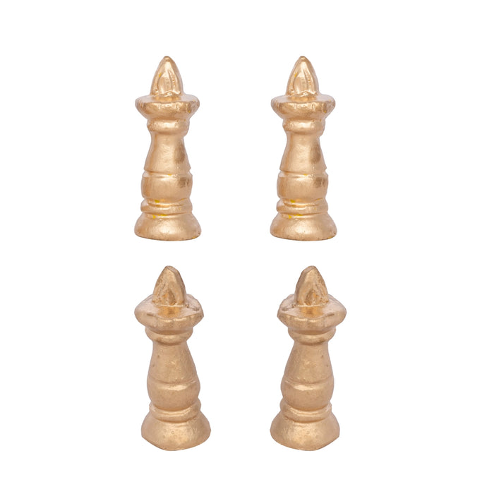 Marriage With Mandapam Clay Golu Bommai Set - 12 X 10.5 Inches | Giri Golu Doll/ Navaratri Golu Bommai/ Gombe - Clay Kolu Bommai