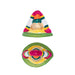 Marriage With Mandapam Clay Golu Bommai Set - 12 X 10.5 Inches | Giri Golu Doll/ Navaratri Golu Bommai/ Gombe - Clay Kolu Bommai