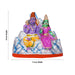 Karthigai Pengal Clay Golu Bommai Set - 8 X 9 Inches | Giri Golu Doll/ Navaratri Golu Bomma/ Gombe/ Bommai - Clay Kolu Bommai