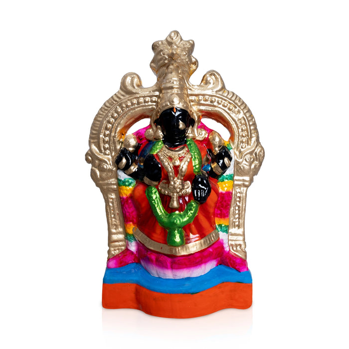 Balaji Perumal Thayar - 10.5 x 6.5 Inches | Clay Golu Bommai / Golu Doll/ Navaratri kolu Bomma/ Gombe/ Bommalu - Clay Kolu Bommai