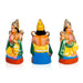 Ramar Pattabhishekam Set - 13.5 x 10 Inches | Clay Golu Bommai/ Golu Doll/ Navaratri Golu Bomma/Gombe/Bommai - Clay Kolu Bommai