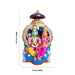 Ramar Pattabhishekam Set - 13.5 x 10 Inches | Clay Golu Bommai/ Golu Doll/ Navaratri Golu Bomma/Gombe/Bommai - Clay Kolu Bommai