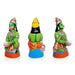 Ramar Pattabhishekam Set - 13.5 x 10 Inches | Clay Golu Bommai/ Golu Doll/ Navaratri Golu Bomma/Gombe/Bommai - Clay Kolu Bommai