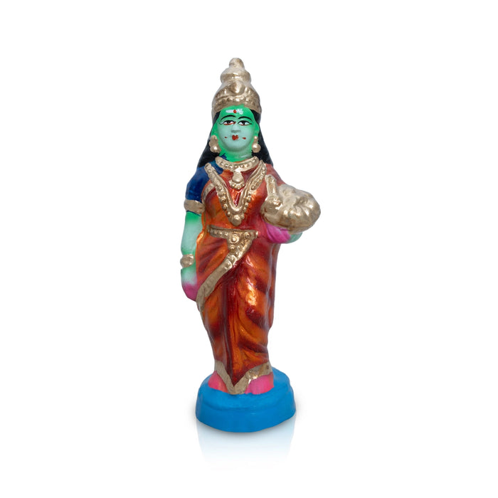 Pradosham Clay Golu Bommai Set - 11 x 8.5 Inches | Golu Doll/ Navaratri Golu Bomma/ Gombe/ Bommai - Clay Kolu Bommai