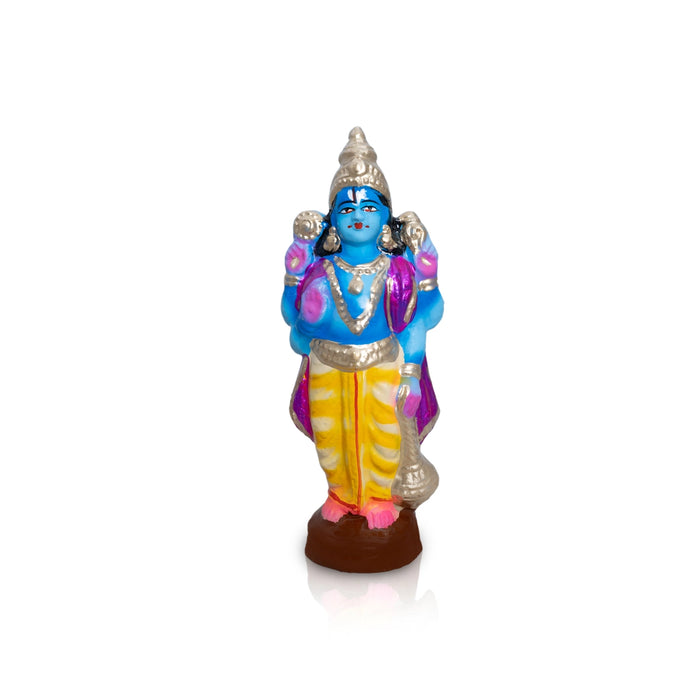 Pradosham Clay Golu Bommai Set - 11 x 8.5 Inches | Golu Doll/ Navaratri Golu Bomma/ Gombe/ Bommai - Clay Kolu Bommai
