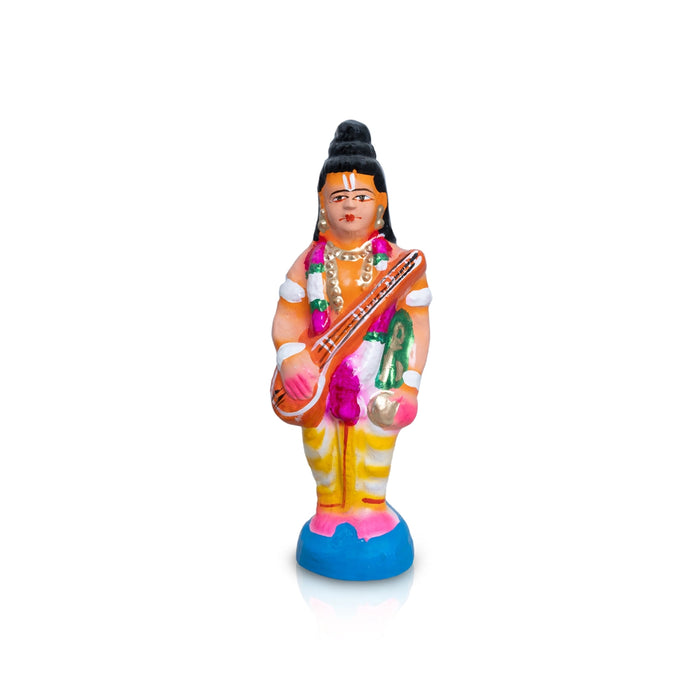 Pradosham Clay Golu Bommai Set - 11 x 8.5 Inches | Golu Doll/ Navaratri Golu Bomma/ Gombe/ Bommai - Clay Kolu Bommai