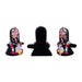 Pradosham Clay Golu Bommai Set - 11 x 8.5 Inches | Golu Doll/ Navaratri Golu Bomma/ Gombe/ Bommai - Clay Kolu Bommai