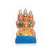 Pradosham Clay Golu Bommai Set - 11 x 8.5 Inches | Golu Doll/ Navaratri Golu Bomma/ Gombe/ Bommai - Clay Kolu Bommai