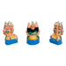 Pradosham Clay Golu Bommai Set - 11 x 8.5 Inches | Golu Doll/ Navaratri Golu Bomma/ Gombe/ Bommai - Clay Kolu Bommai