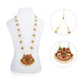 Stone Haram - 12.5 Inches | Kemp Bharatanatyam Jewellery/ White Colour Beads Artificial Jewelry for Women - Dance Jewellery