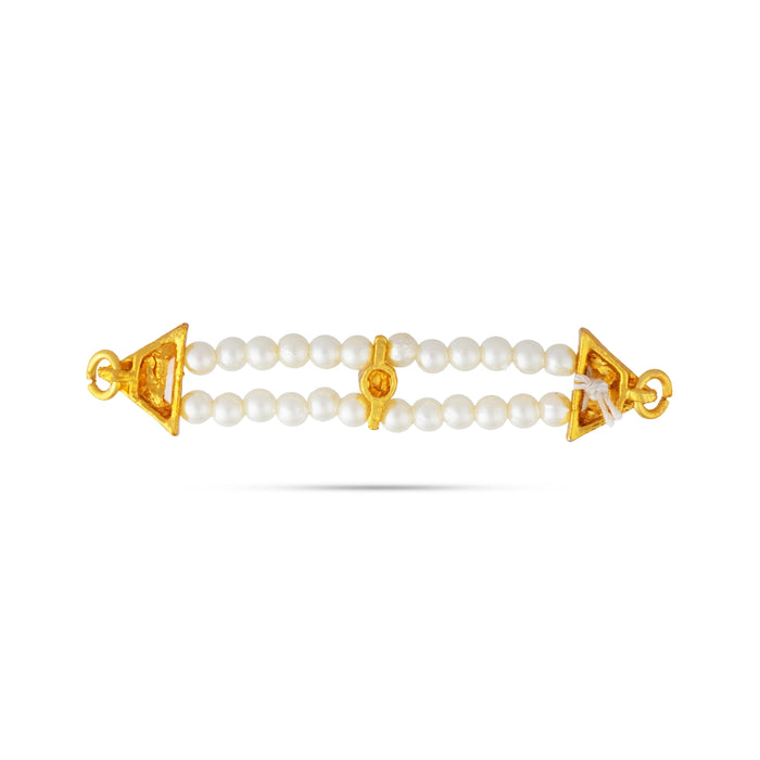 Kemp Moti Hip Belt - 2.5 Inches | Waist Belt/ Beads & Stone Jewelry/ Bharatanatyam Jewellery For Classical Dance