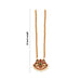 Kemp Haram - 12 Inches | Artificial Jewellery/ Stone Design Bharatanatyam Jewellery for Dance - Dance Jewellery