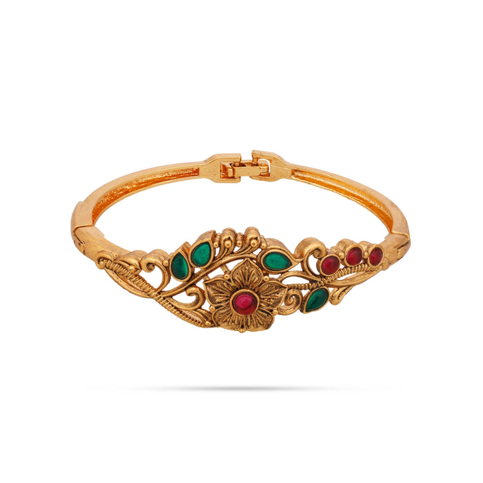 Kemp Bracelet | Multicolour Stone Bracelet / Artificial Jewellery / Bharatanatyam Jewellery for Women/ Assorted