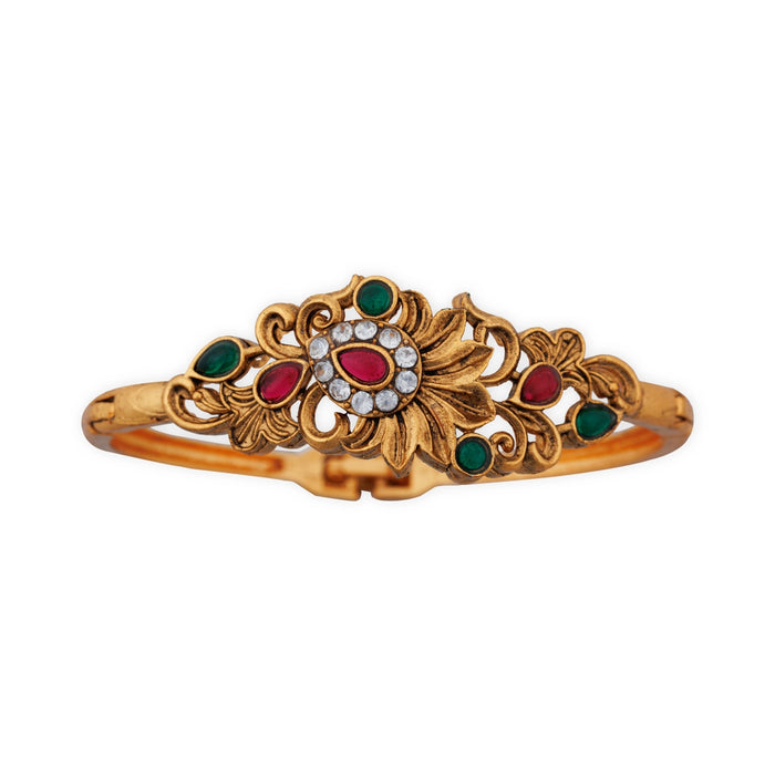 Kemp Bracelet | Multicolour Stone Bracelet / Artificial Jewellery / Bharatanatyam Jewellery for Women/ Assorted