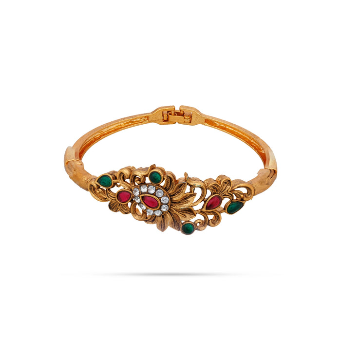 Kemp Bracelet | Multicolour Stone Bracelet / Artificial Jewellery / Bharatanatyam Jewellery for Women/ Assorted