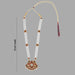 Kemp Moti Mala - 13 Inches | 3 Line Pearl Mala/ Stone Design Bharatanatyam Jewellery For Dance - Bharatanatyam Jewellery