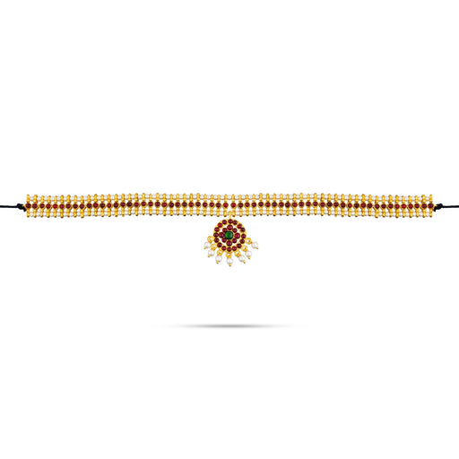 Kemp Hip Belt - 12 Inches | Waist Belt/ Stone Jewelry/ Bharatanatyam Jewellery For Classical Dance & Baby - Bharatanatyam Jewellery