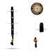 Stone Jadai | 5 Bit Hair Accessory / Readymade Jadai / Hair Extensions for Deity - Head & Face Accessories