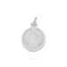 Ayyappan Murti & Murugan Murti Design Dollar - 1 x 0.75 Inch | Silver Locket/ Pendant for Men And Women - Mala & Pendant