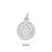 Ayyappan Murti & Murugan Murti Design Dollar - 1 x 0.75 Inch | Silver Locket/ Pendant for Men And Women - Mala & Pendant