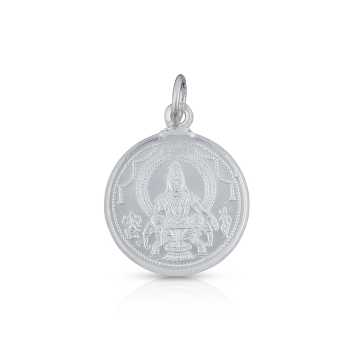 Murugan & Ayyappa Design Pendant - 1 Inch | Silver Polish Locket/Ayyappa Dollar/Murugan Dollar for Men & Women - Mala & Pendant