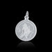 Murugan & Ayyappa Design Pendant - 1 Inch | Silver Polish Locket/Ayyappa Dollar/Murugan Dollar for Men & Women - Mala & Pendant