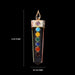Stone Pendant - 7 Chakra | Crystal Dollar/ Pencil Locket for Men & Women - Mala & Pendant