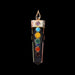Stone Pendant - 7 Chakra | Crystal Dollar/ Pencil Locket for Men & Women - Mala & Pendant