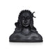 Black Shivan Murti - 4.5 x 5 inches | Adiyogi/ Shivalingam/ Mahadev Statue / Decor for Home & pooja - Table Stand Accessories