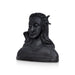 Black Shivan Murti - 4.5 x 5 inches | Adiyogi/ Shivalingam/ Mahadev Statue / Decor for Home & pooja - Table Stand Accessories