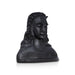 Black Shivan Murti - 4.5 x 5 inches | Adiyogi/ Shivalingam/ Mahadev Statue / Decor for Home & pooja - Table Stand Accessories