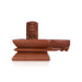 Shivling Murti - 4.5 x 4 Inches | Red Sunstone Idol / Shiv Ling Murti / Shiva Lingam Statue for Pooja - Sphatik & Semi Precious Stone Murties