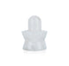 Opel Shiv Ling Murti - 2 x 1.75 Inches | Crystal Shiva Lingam Statue/ Stone Shiv Ling Statue for Pooja - Sphatik & Semi Precious Stone Murties