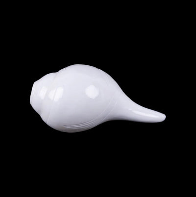 Blowing Shankh - 2.5 X 5 Inches | Vamavarti Shankh/ Bajane Wala Shankh/ Blowing Conch For Pooja