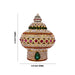 Vairamudi Crown - 6 X 4.5 Inches | Multicolour Stone Kireedam/ Stone Kiridam/ Mukut For Deity Decoration - Head & Face Accessories