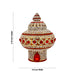 Vairamudi Crown - 4.75 X 3.5 Inches | Stone Kireedam/ Stone Kiridam/ Mukut For Deity Decoration - Head & Face Accessories