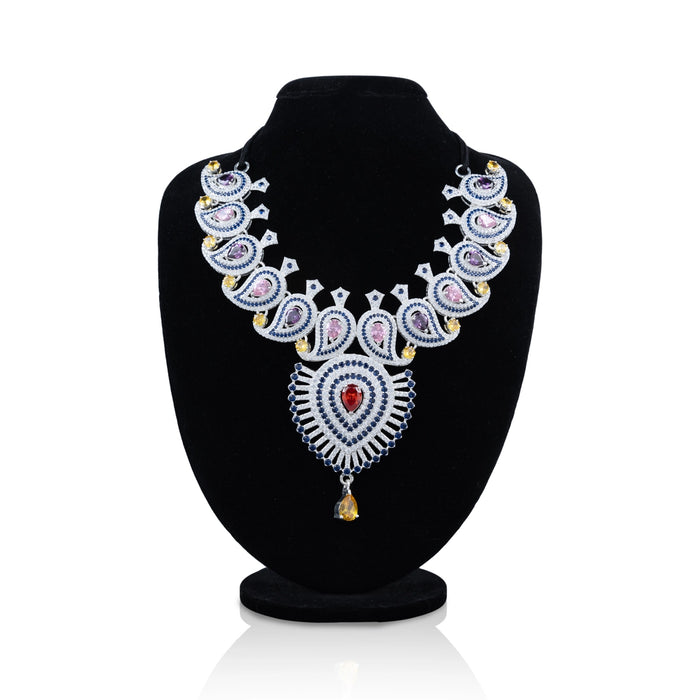 Necklace - 7 Inches | Stone Jewellery / Artificial Jewelry for Deity
