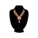 Stone Necklace - 6 Inches | Multicolour Stone Jewellery/ Stone Mala/ Artificial Jewelry For Deity Decor - Neck & Body Accessories