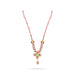 Stone Necklace - 5.5 Inches | Artificial Jewelry/ Stone Mala/ Multicolour Stone Jewellery For Deity Decor - Neck & Body Accessories