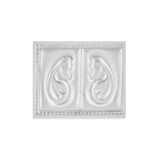 Pratima Ear Design - 1.3 x 1 Inches | Prathimai / Prathima for Temple Offerings - Pooja Thali Accessories